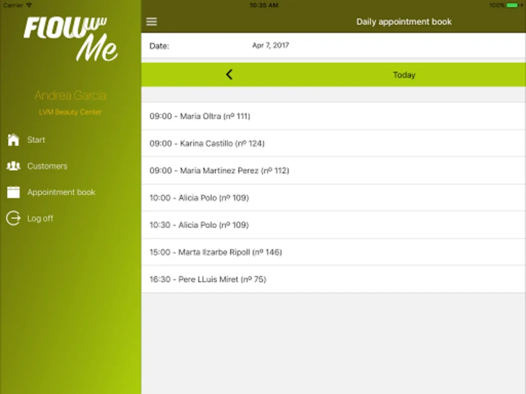 FLOWww Me for Android - Efficient Beauty Center Management