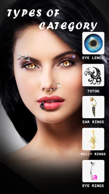 Piercing Photo Make up App : B for Android - Transform Your Look