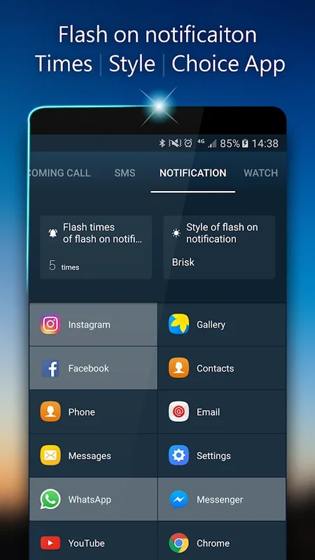 Flash Ring for Android - Dynamic Flash Alerts