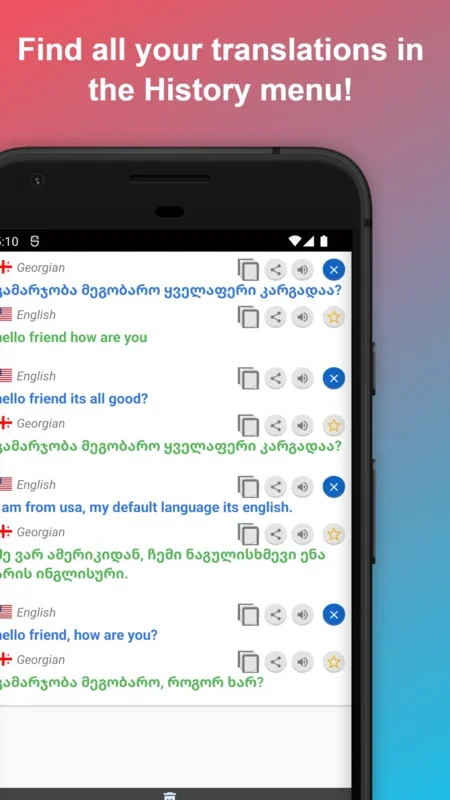 English to Georgian Translator for Android - Seamless Language Conversion