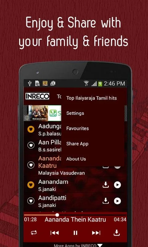 Top Ilaiyaraaja Tamil Songs for Android - Enjoy Rich Melodies