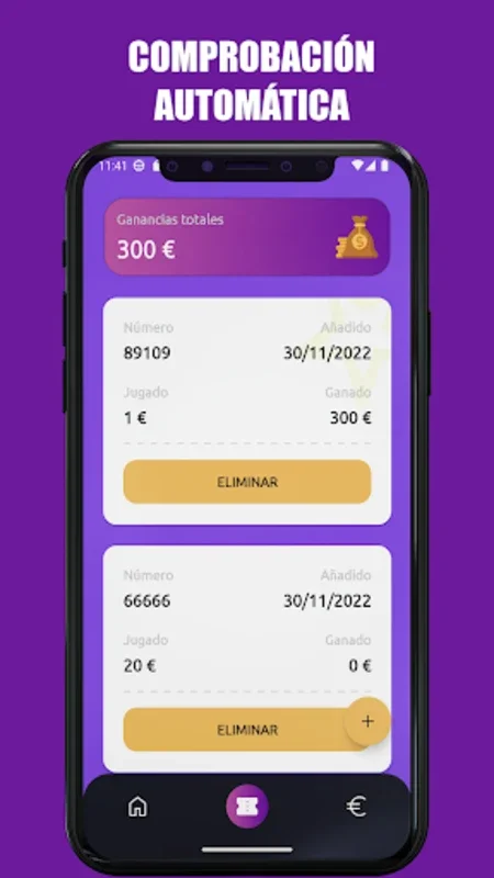 Lotería de Navidad 2024 for Android - Simplify Lottery Ticket Management