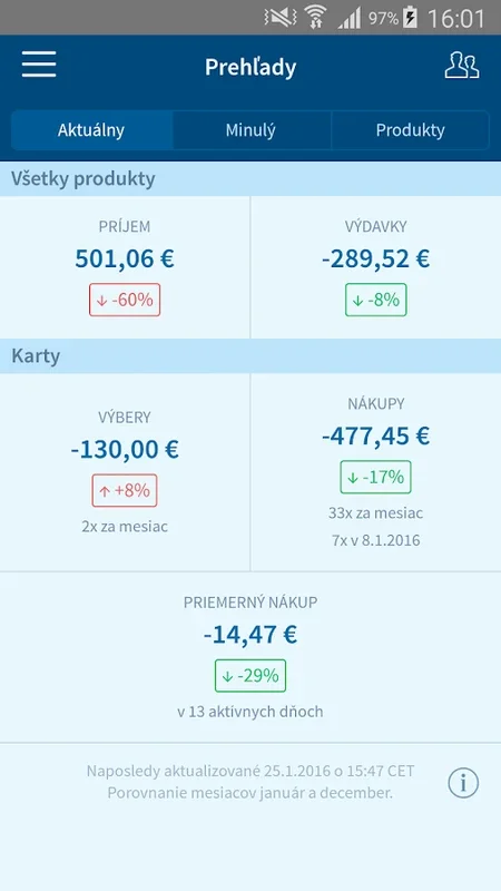 Účty for Android - Simplify Financial Management