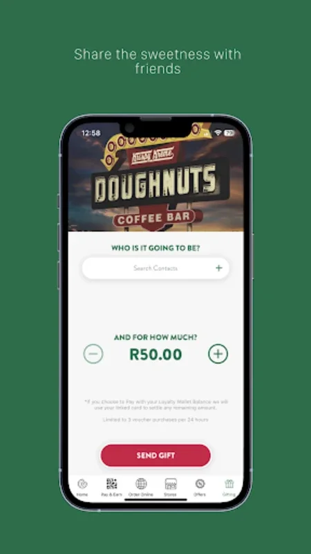 Krispy Kreme South Africa for Android: Rewards and Deals