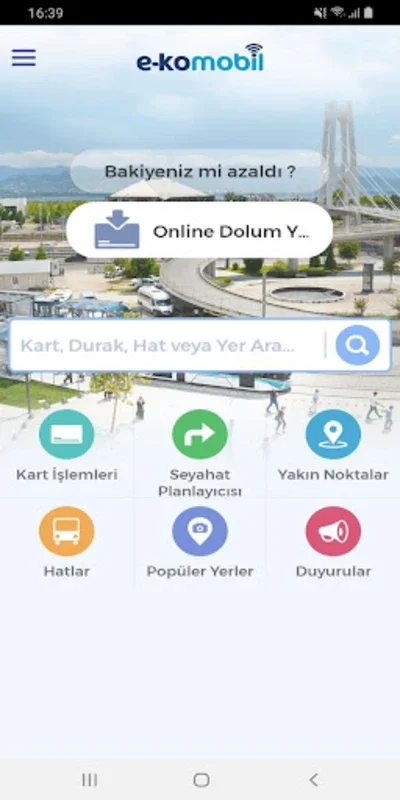 e-komobil for Android: Simplify Kocaeli Transit