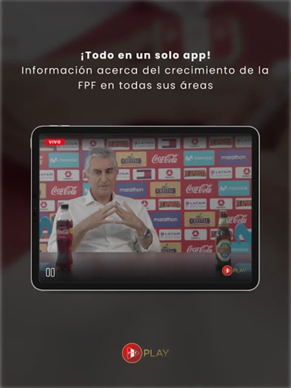 FPF Play for Android - Immersive Peruvian Soccer Experience