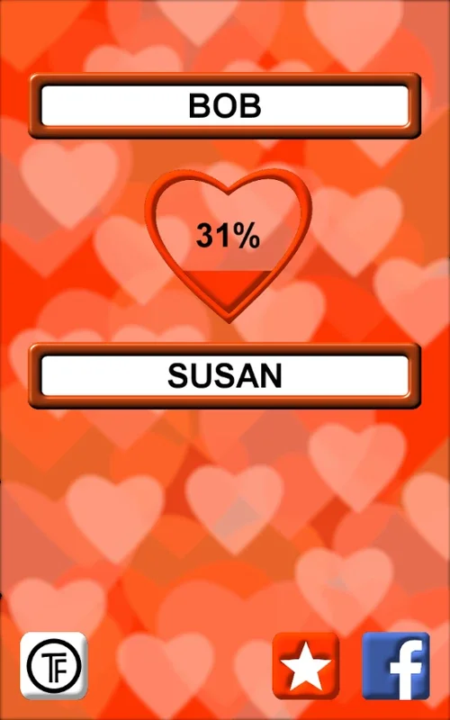 Love Test Names for Android - Assess Romantic Compatibility