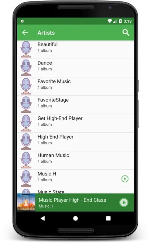 Mp3 Music PLayer Free Lollipop for Android - Enjoy Free Music Playback