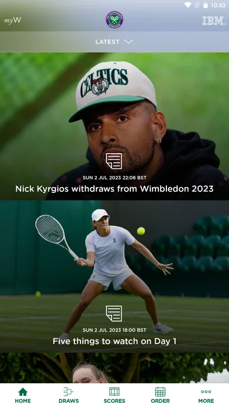 Wimbledon 2024 for Android - Stay Updated with Grass Court News