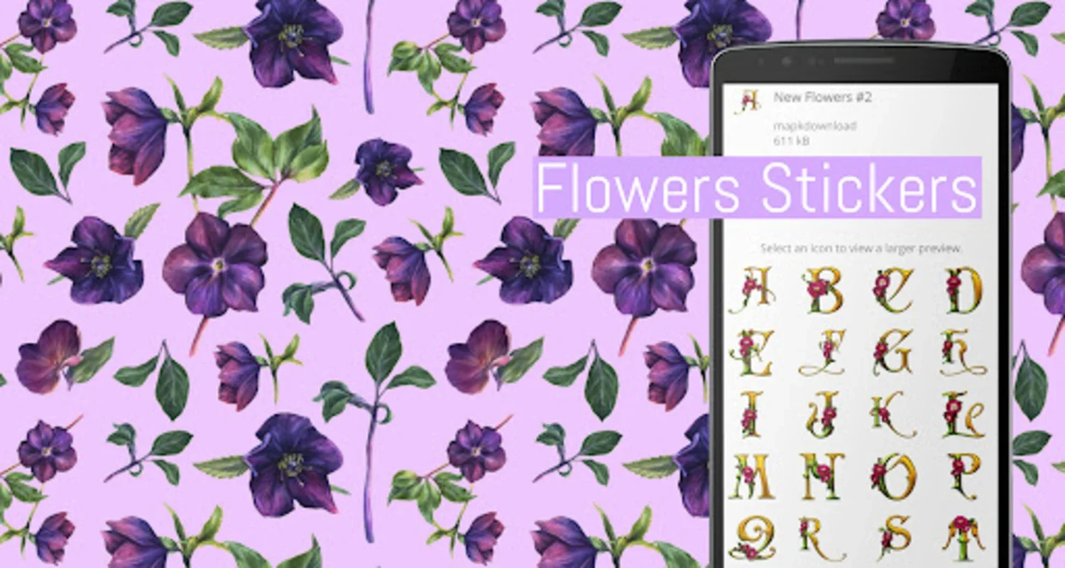 Flowers Stickers for WhatsApp for Android - Enhance Chats