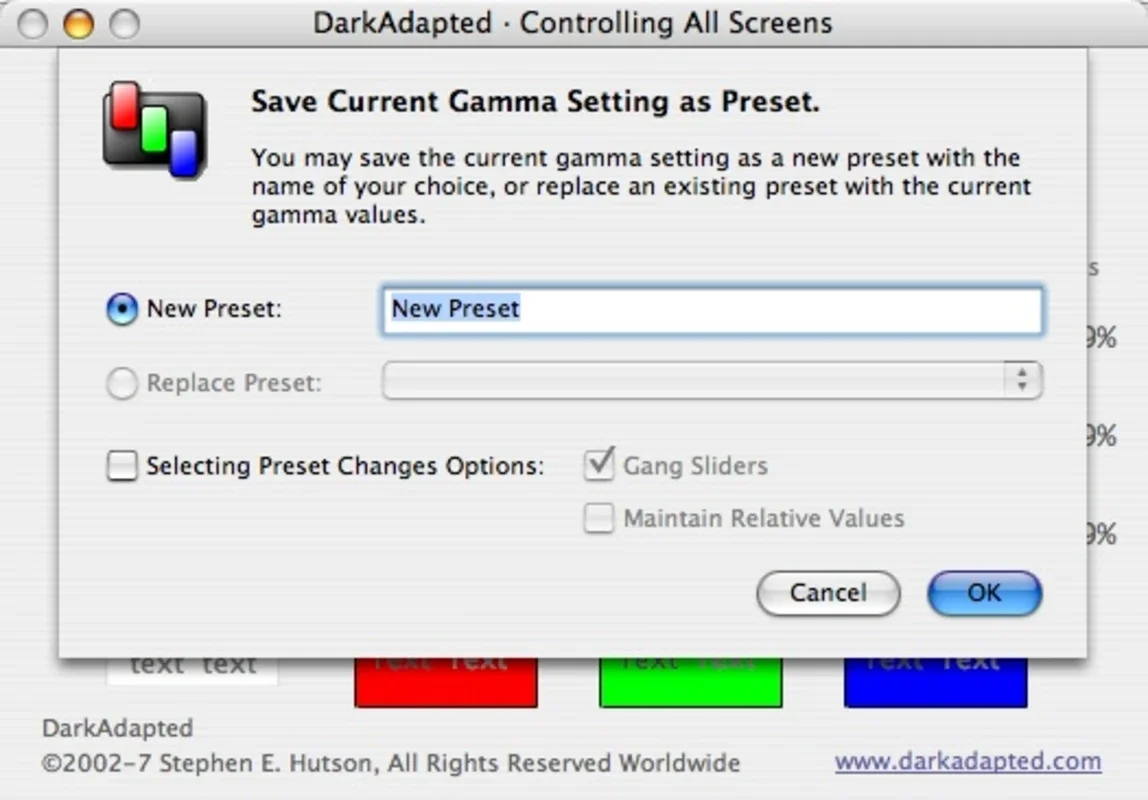 DarkAdapter X for Mac - Calibrate Your Monitor's Gamma Levels