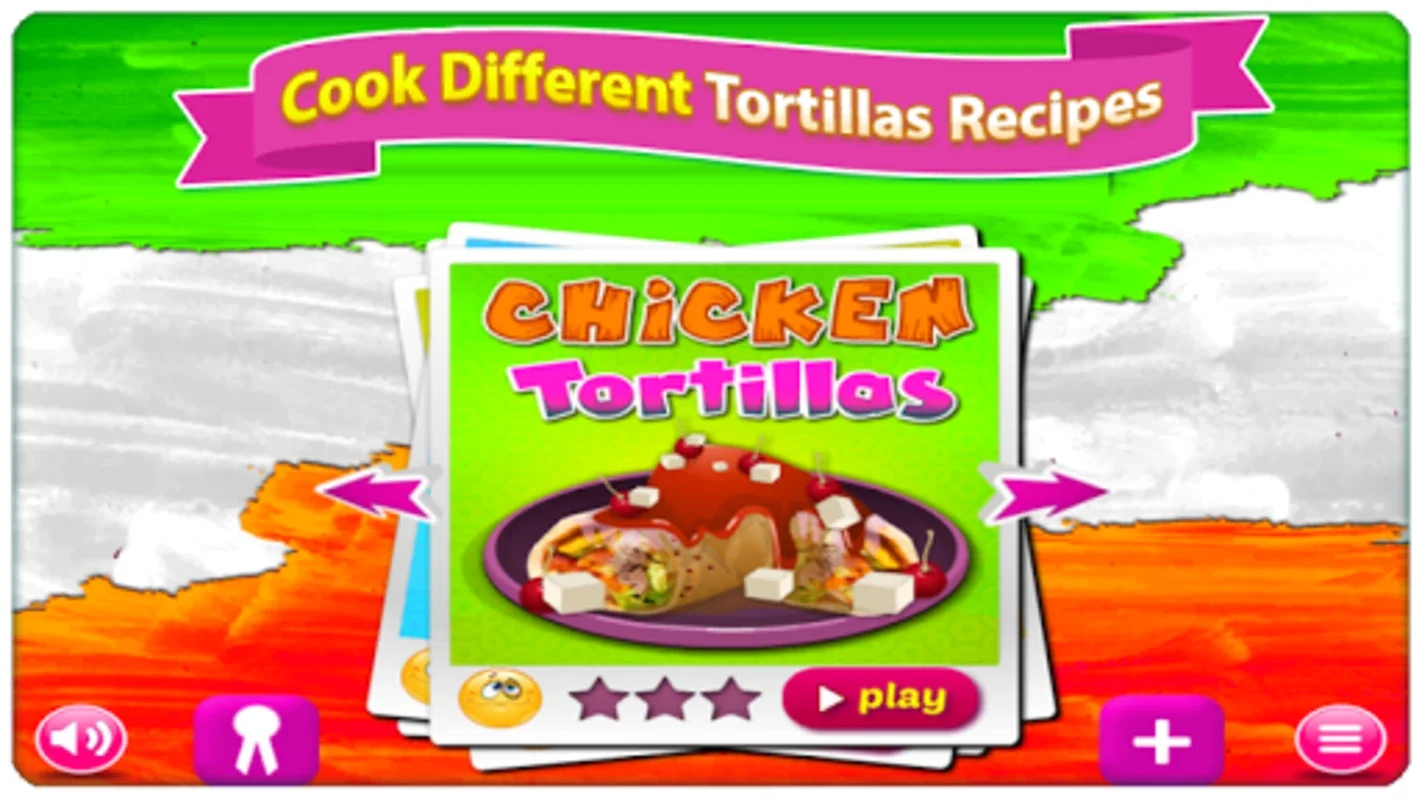 Baking Tortilla 4 - Android Cooking Game with Step-by-Step Recipes