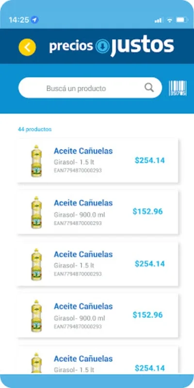 Precios Justos for Android - Fair Price Scanner