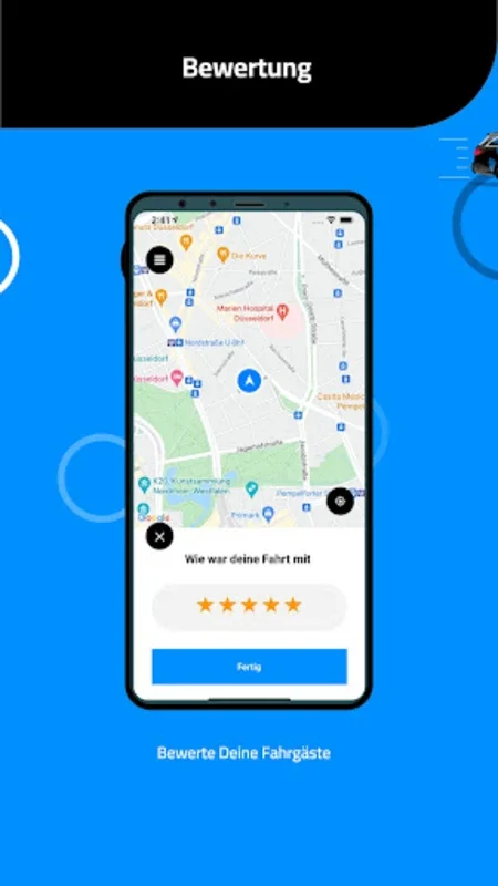 3NOW Driver for Android - Premium Transport in Düsseldorf