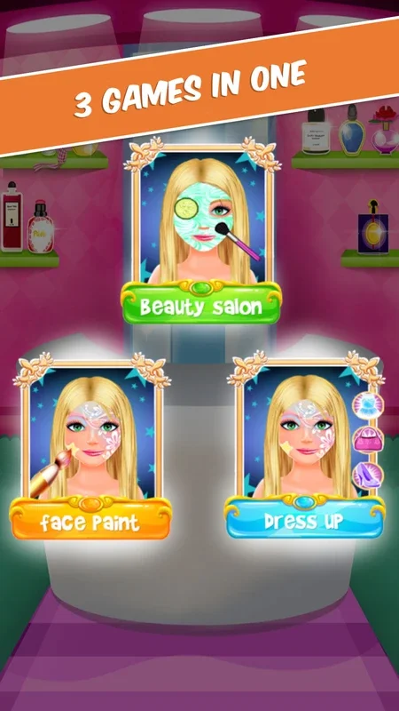 Face Paint Dress Up & Beauty Salon Spa for Android: Fun for Girls