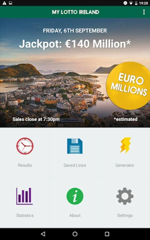 My Lotto Ireland for Android - Get Lottery Tools on Your Device