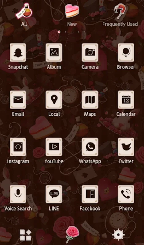 Dark Alice in Wonderland Theme for Android - Transform Your Interface