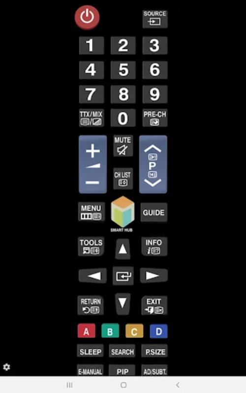 TV (Samsung) Remote Control for Android - Seamless TV Control at Your Fingertips