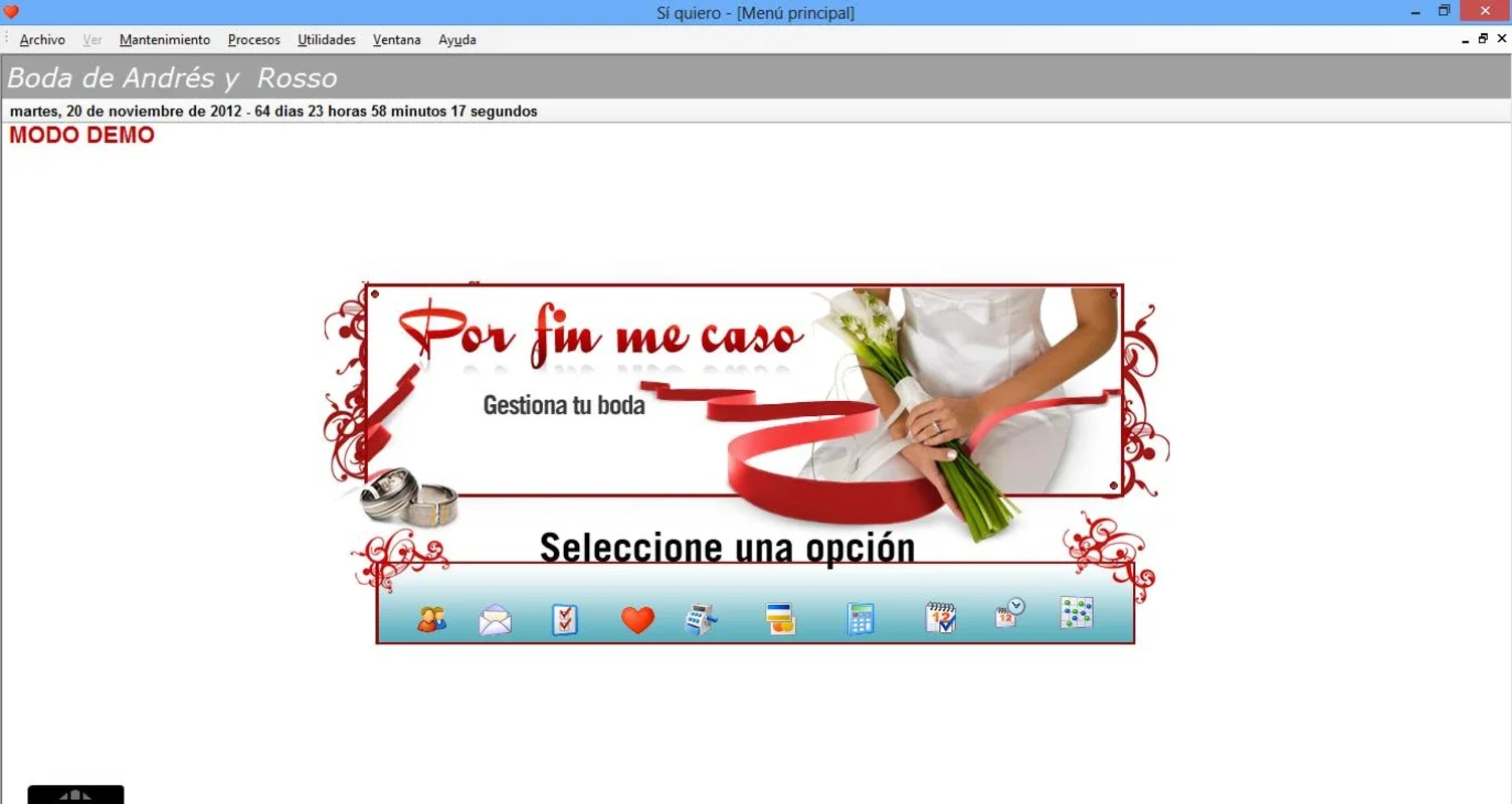 Por fin me caso for Windows - Simplify Your Wedding Planning