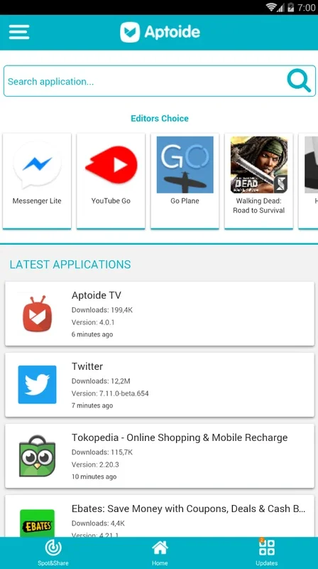 Aptoide Lite: Lightweight Android App Store with Vast App Catalog