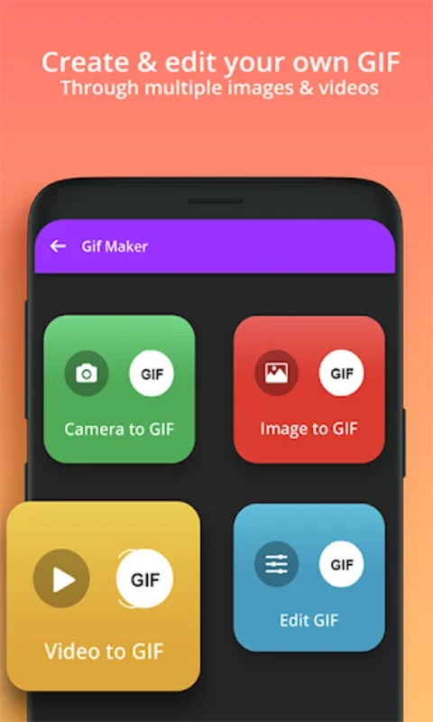 GIF Maker: Gif Editor, Creator for Android