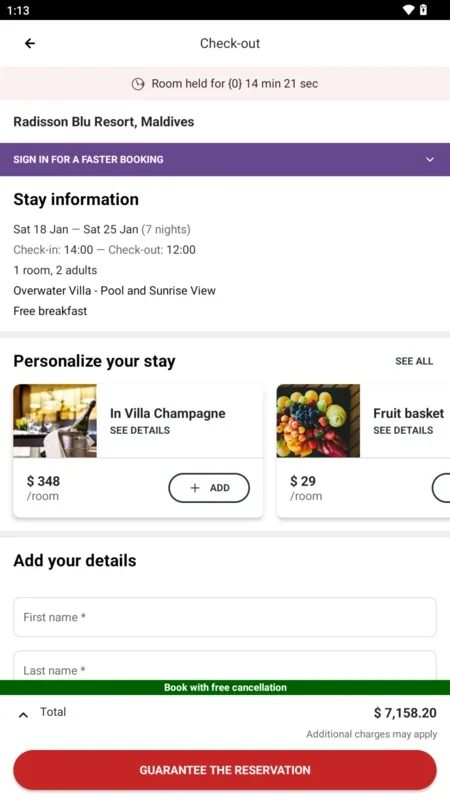 Radisson Hotels, Android - Book with Exclusive Rewards