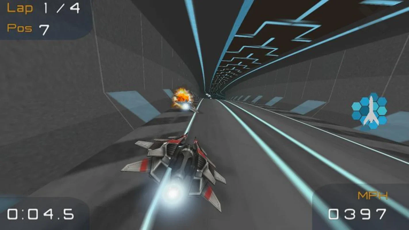 TurboFly HD Free for Android: Thrilling Spaceship Races