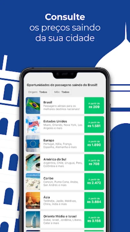 Melhores Destinos for Android - Affordable Travel App