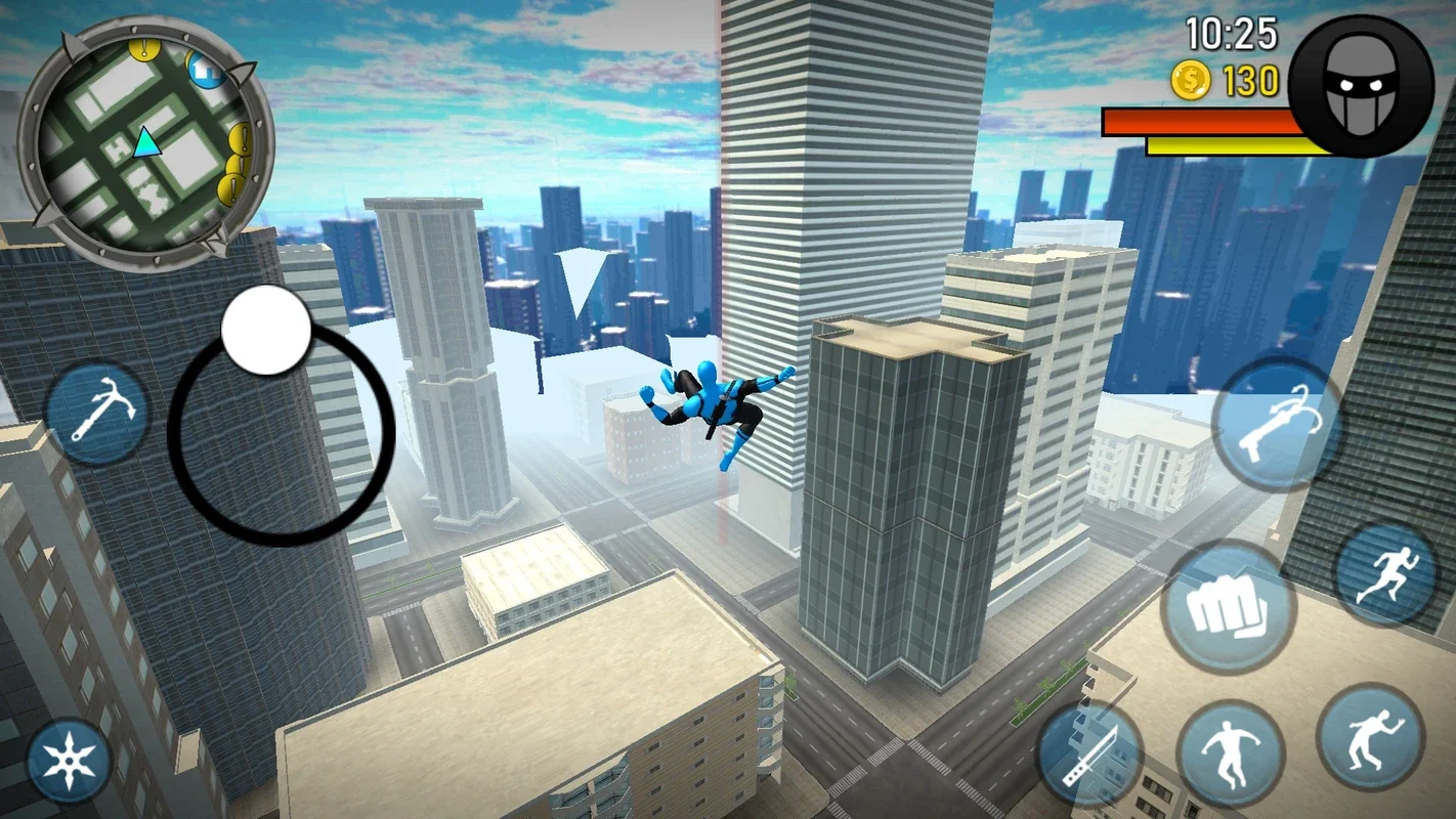 Blue Ninja for Android: Save the City with Action