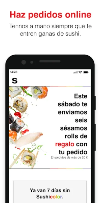 Sushicolor | Sushi online for Android - No Downloading Required