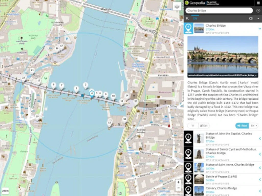 Geopedia for Android: Explore Global Landmarks