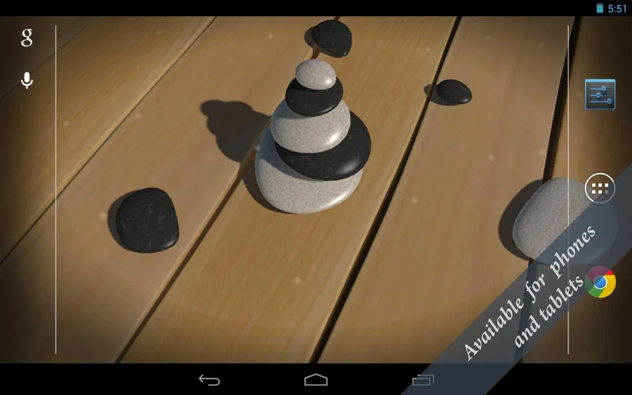 3D Zen Stones Free for Android - Customize Your Serene Garden