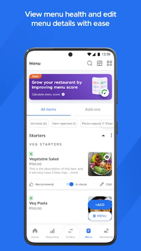 Zomato Restaurant Partner for Android - Manage Restaurants Seamlessly