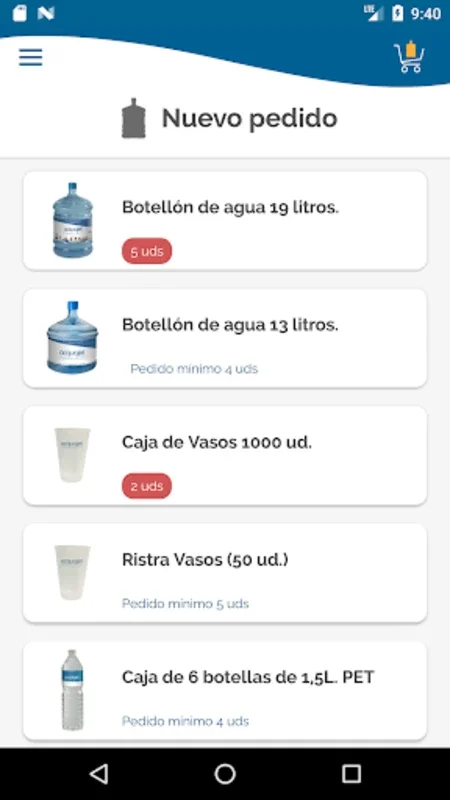 Acquajet for Android: Efficient Water Management