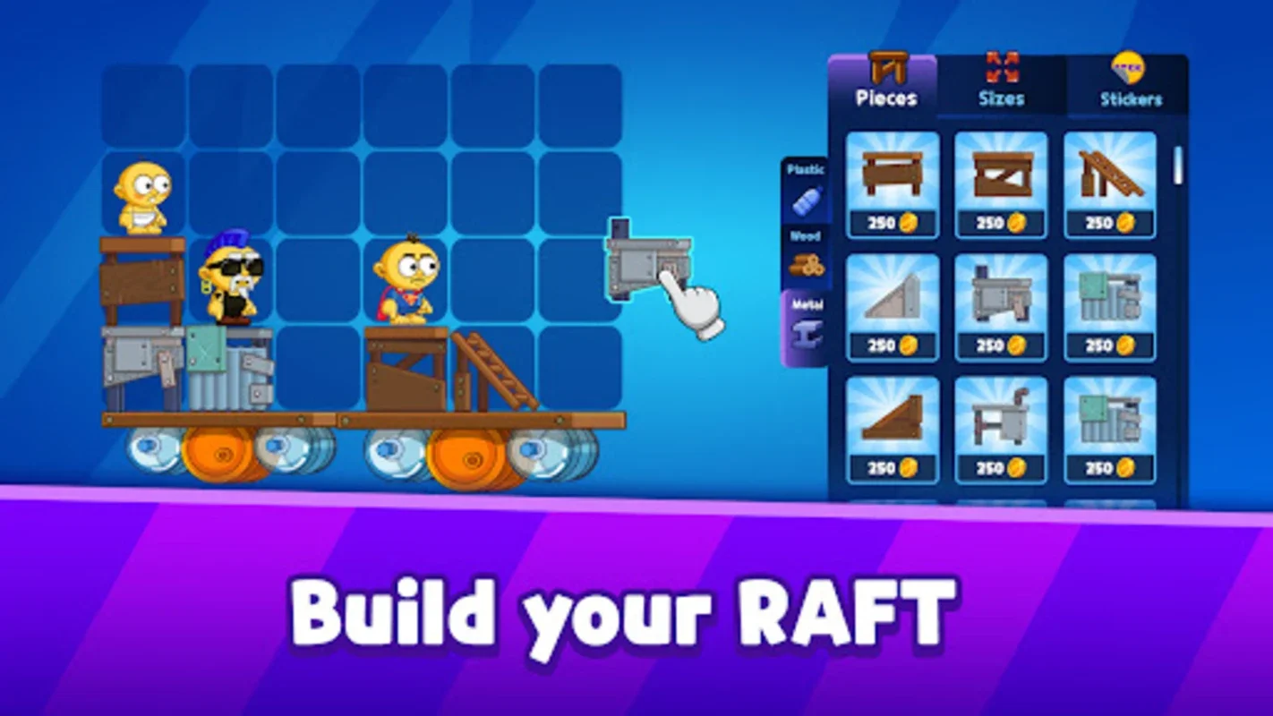 Raft Wars: Turn-Based Battles for Android - Engaging Strategy