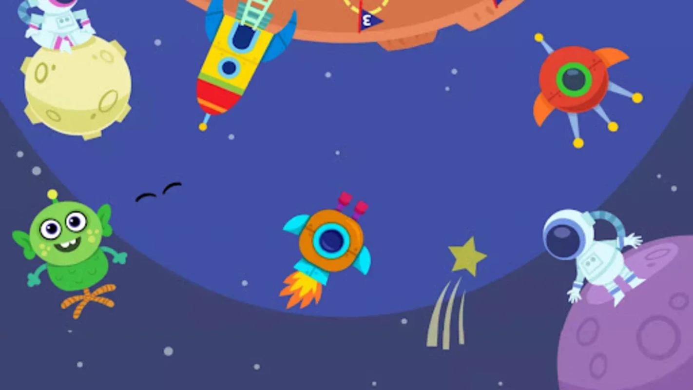 Kiddos in Space - Kids Games for Android: Fun Learning for Preschoolers