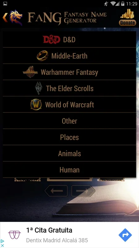 FaNG - Fantasy Name Generator for Android: The Ultimate RPG Name Tool