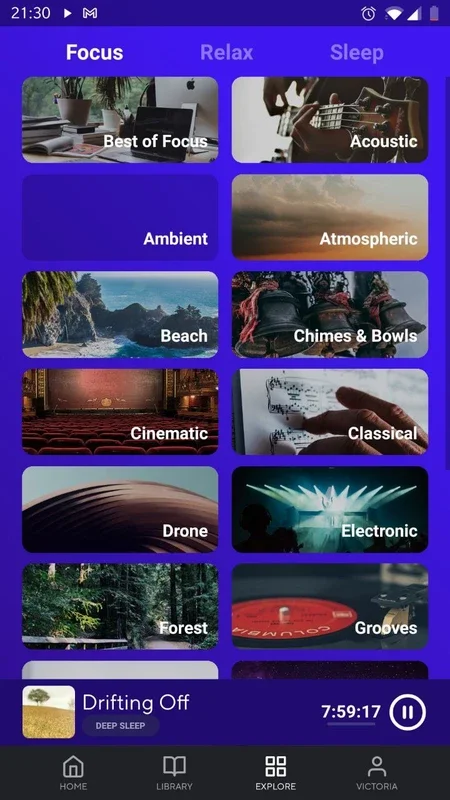 Focus Music by Brain.fm for Android - Customize Mood with Sound Frequencies