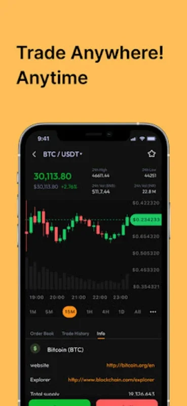 Ultrapro for Android - Secure Cryptocurrency Trading