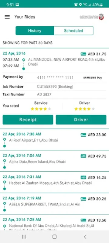 Abu Dhabi Taxi for Android - Seamless Ride Booking