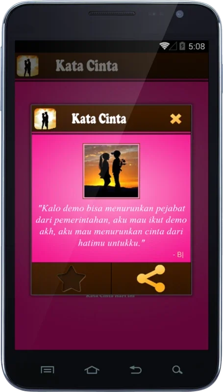 Kata Cinta Romantis for Android: Express Love with Romantic Phrases