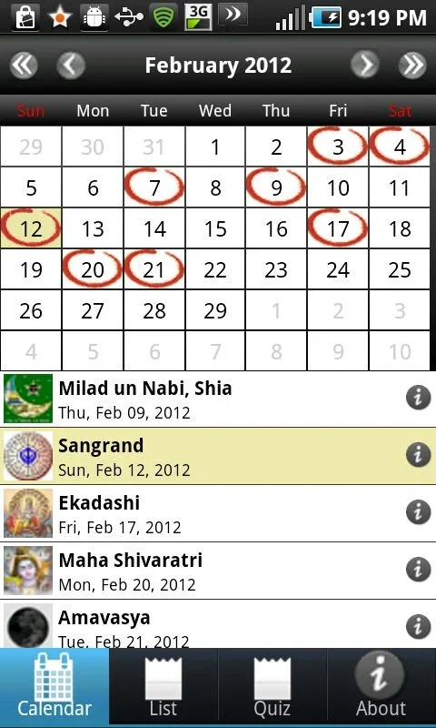 Desi Calendar for Android - Your Guide to Indian Festivals