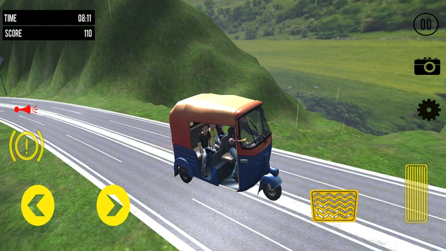 Mountain Rikshaw Driving for Android - Thrilling Hill Adventures