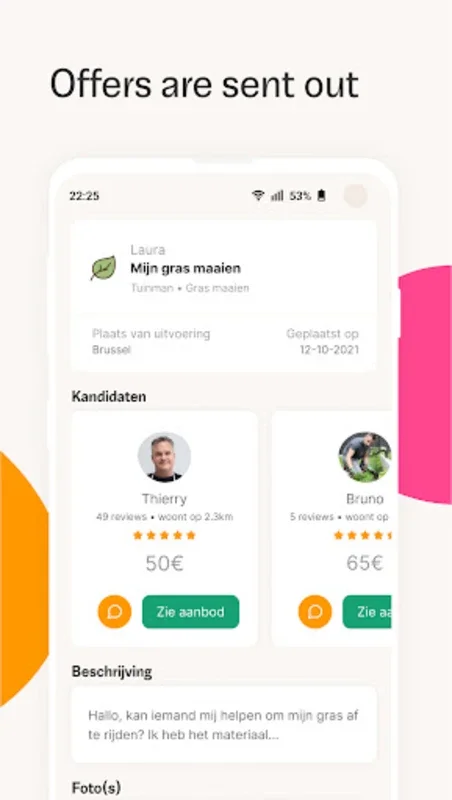 Ring Twice for Android: Connect with Local Talents