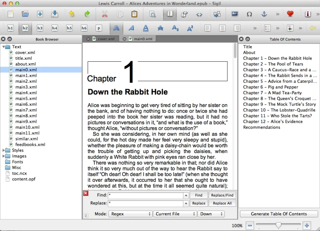 Sigil for Mac - The Premier eBook Editor