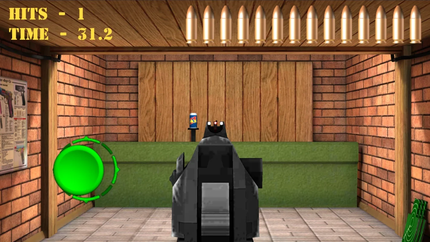 Pistol shooting. Desert Eagle for Android - Test Your Aim