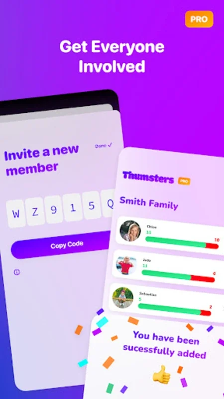 Thumsters - Android Parenting App for Positive Habits