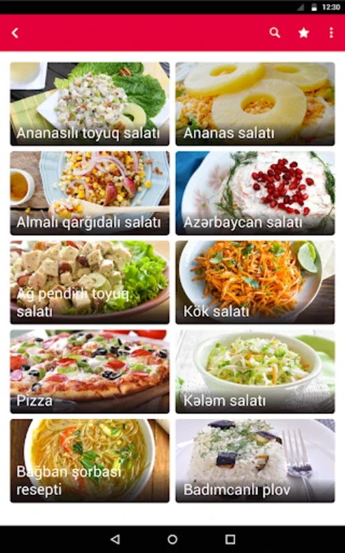 Dadlı - Yemək reseptləri for Android: Explore Global Recipes