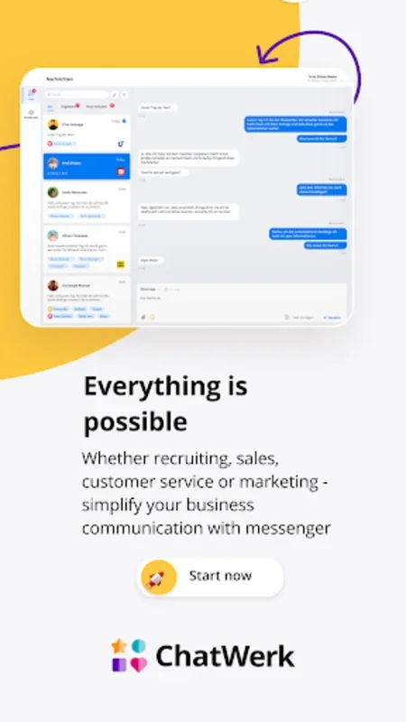 ChatWerk for Android - Streamline Business Messaging