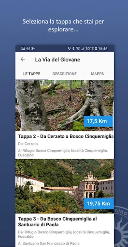 Il Cammino di San Francesco di Paola for Android - Explore Calabria's Trails